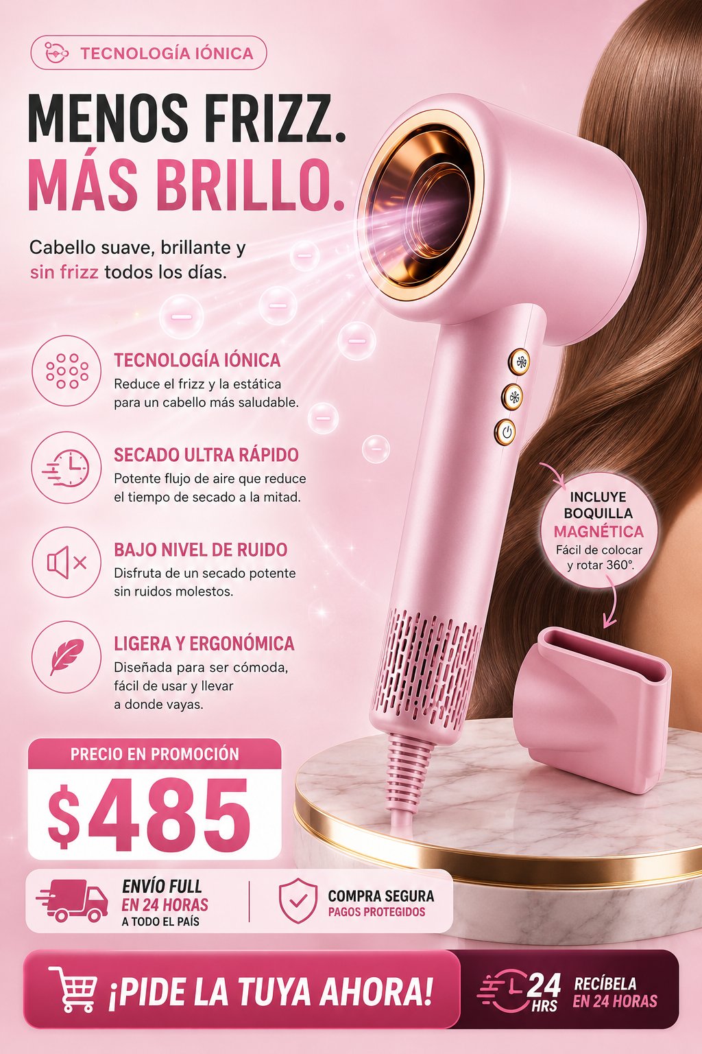 Anti frizz, más brillo